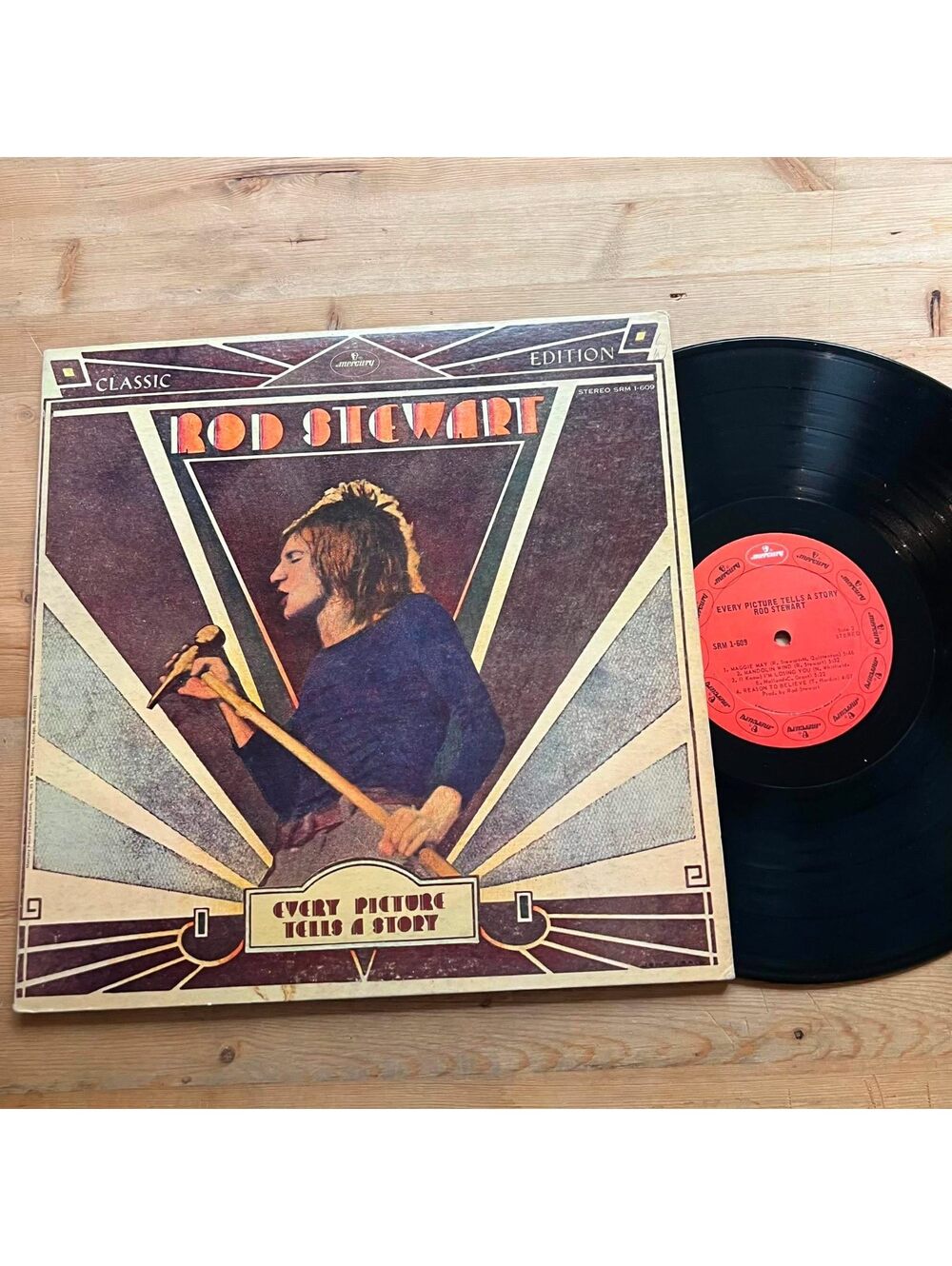 Rod Stewart - Every Picture Tells a Story 33rpm VG+ VR26